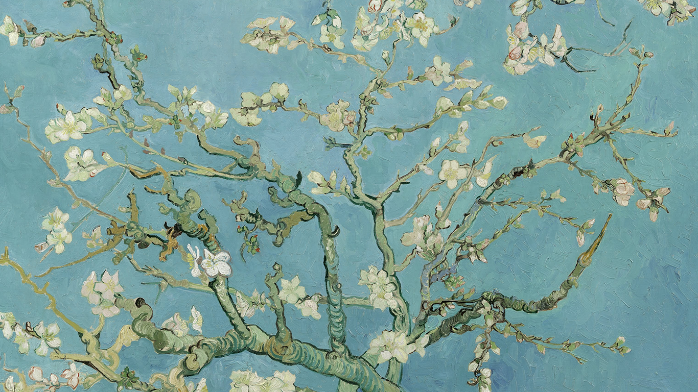 Almond Blossom by Vincent Van Gogh