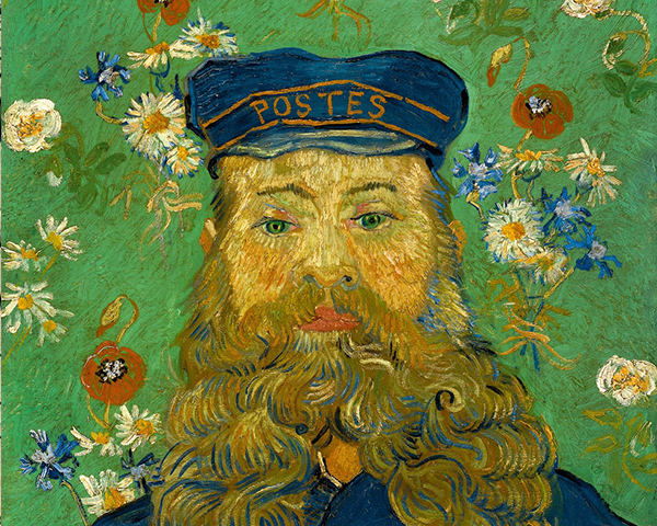 Portrait of Joseph Roulin by Vincent Van Gogh