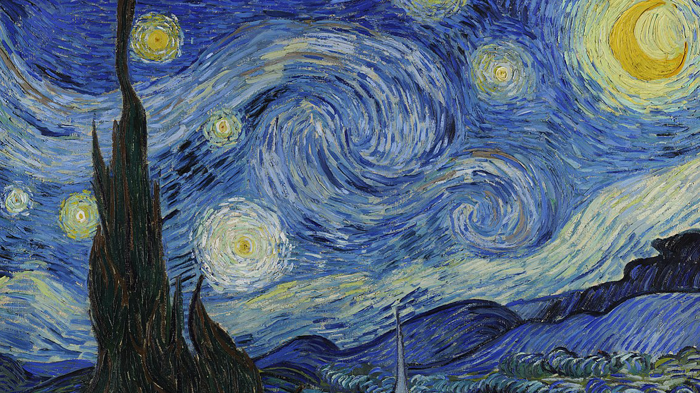 Starry Night by Vincent Van Gogh