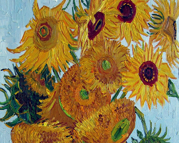 Sunflowers by Vincent Van gogh